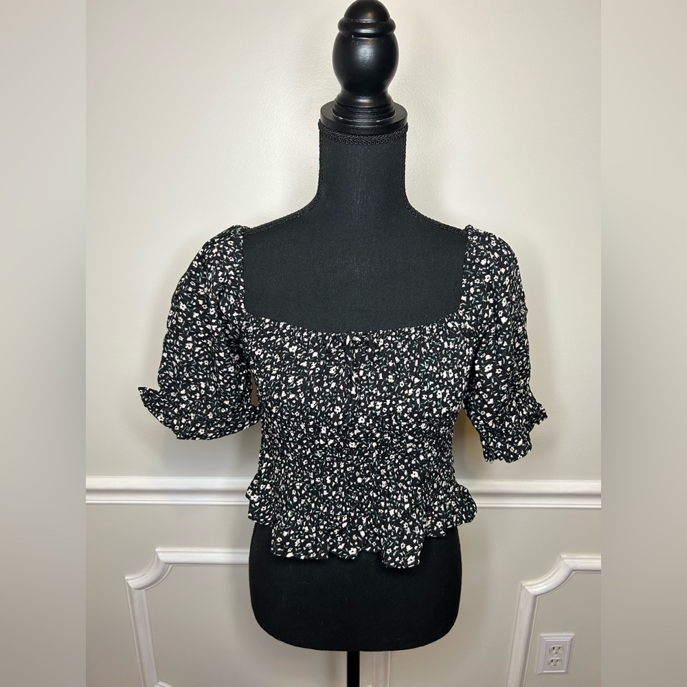 Peplum crop top